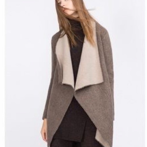 ZARA KNIT Cardigan Sweater Size Small S - Picture 2 of 7